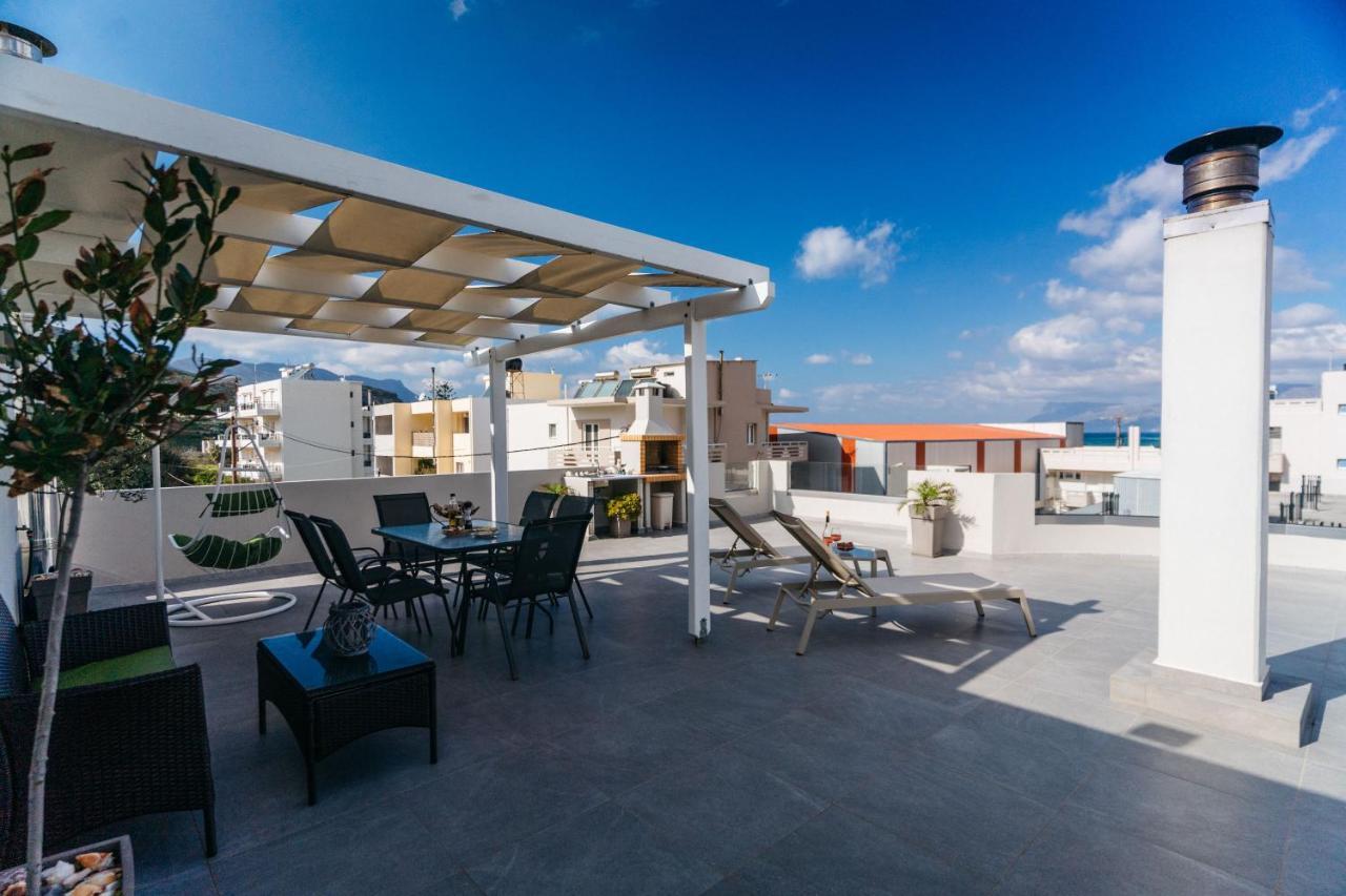 Home Sweet Home - Big Balcony With Great View Киссамос Экстерьер фото