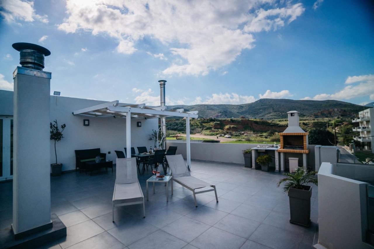 Home Sweet Home - Big Balcony With Great View Киссамос Экстерьер фото
