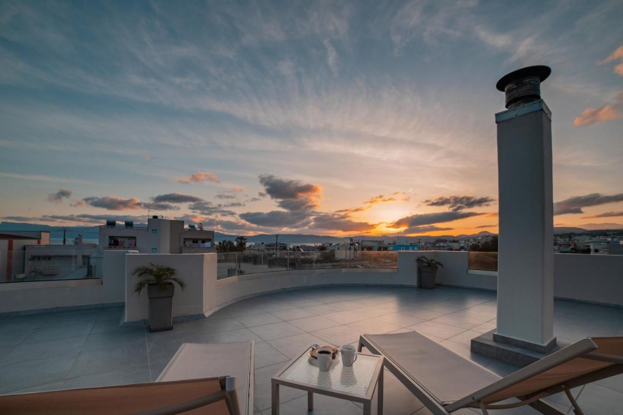 Home Sweet Home - Big Balcony With Great View Киссамос Экстерьер фото