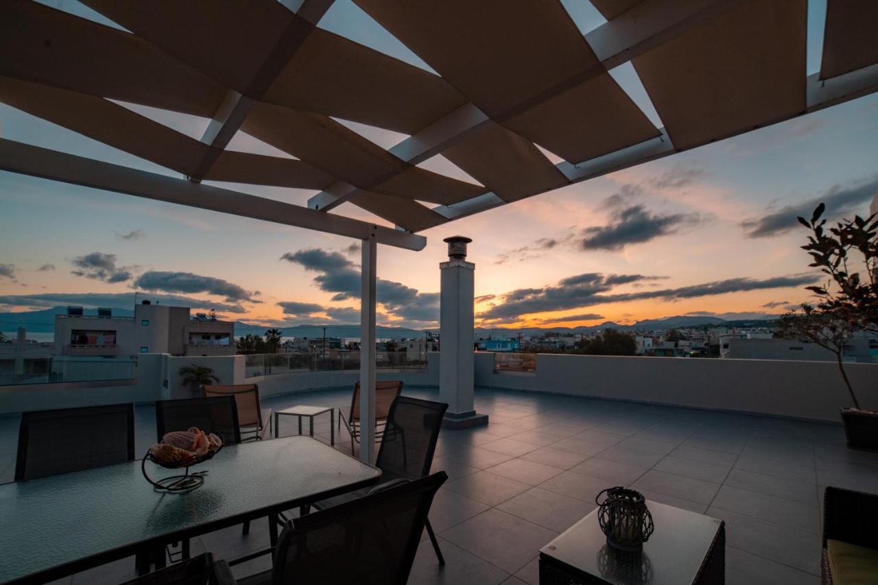 Home Sweet Home - Big Balcony With Great View Киссамос Экстерьер фото