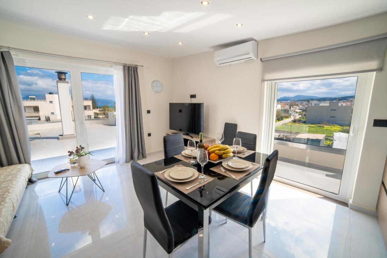 Home Sweet Home - Big Balcony With Great View Киссамос Экстерьер фото