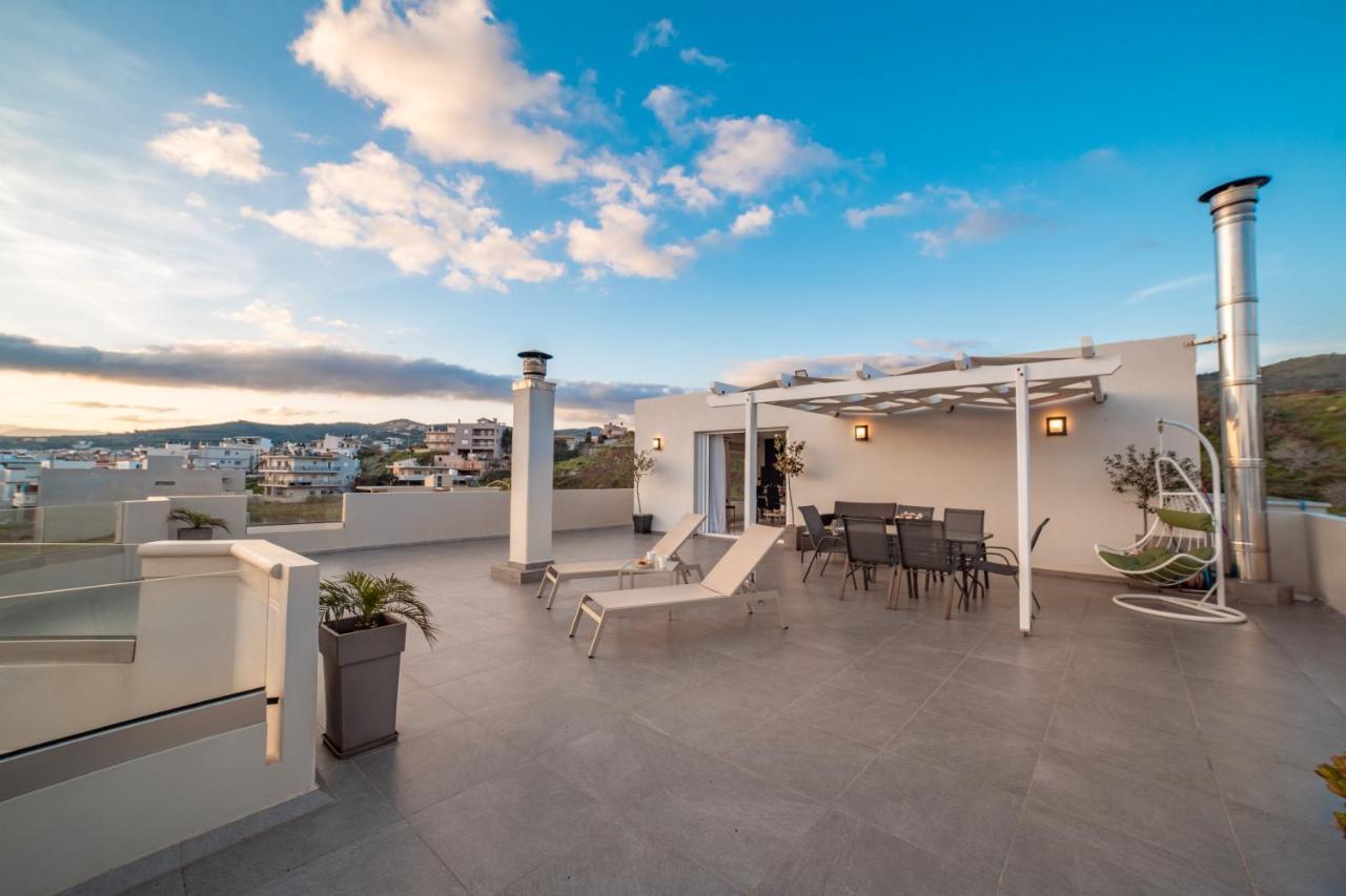 Home Sweet Home - Big Balcony With Great View Киссамос Экстерьер фото